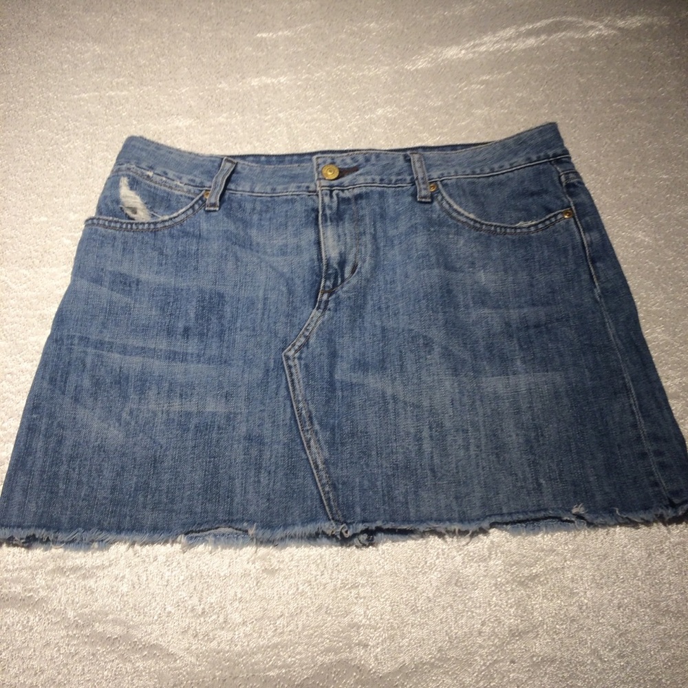 {paper denim & cloth} premium denim skirt sz 31/12